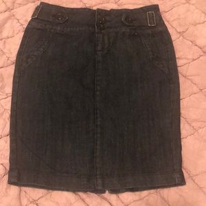 Blue jean skirt